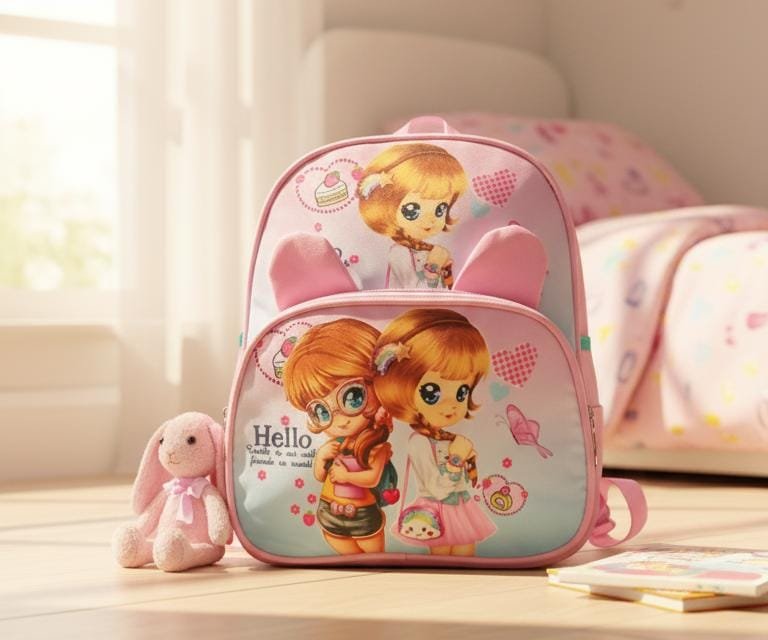 Rainbow Girl 🌈 Play Nursery Baby Girl School Bag